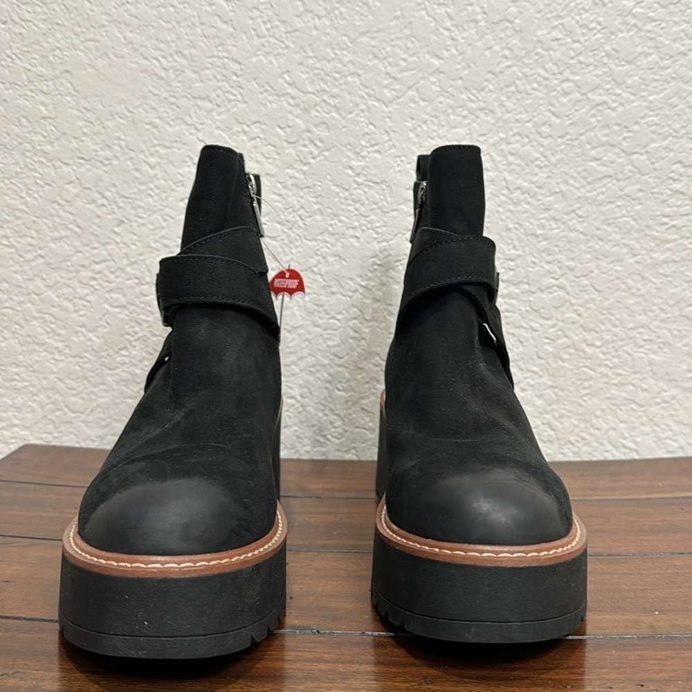 Blondo Giovani lack Suede Waterproof Boots Size 8.5 NEW - Picture 3 of 8